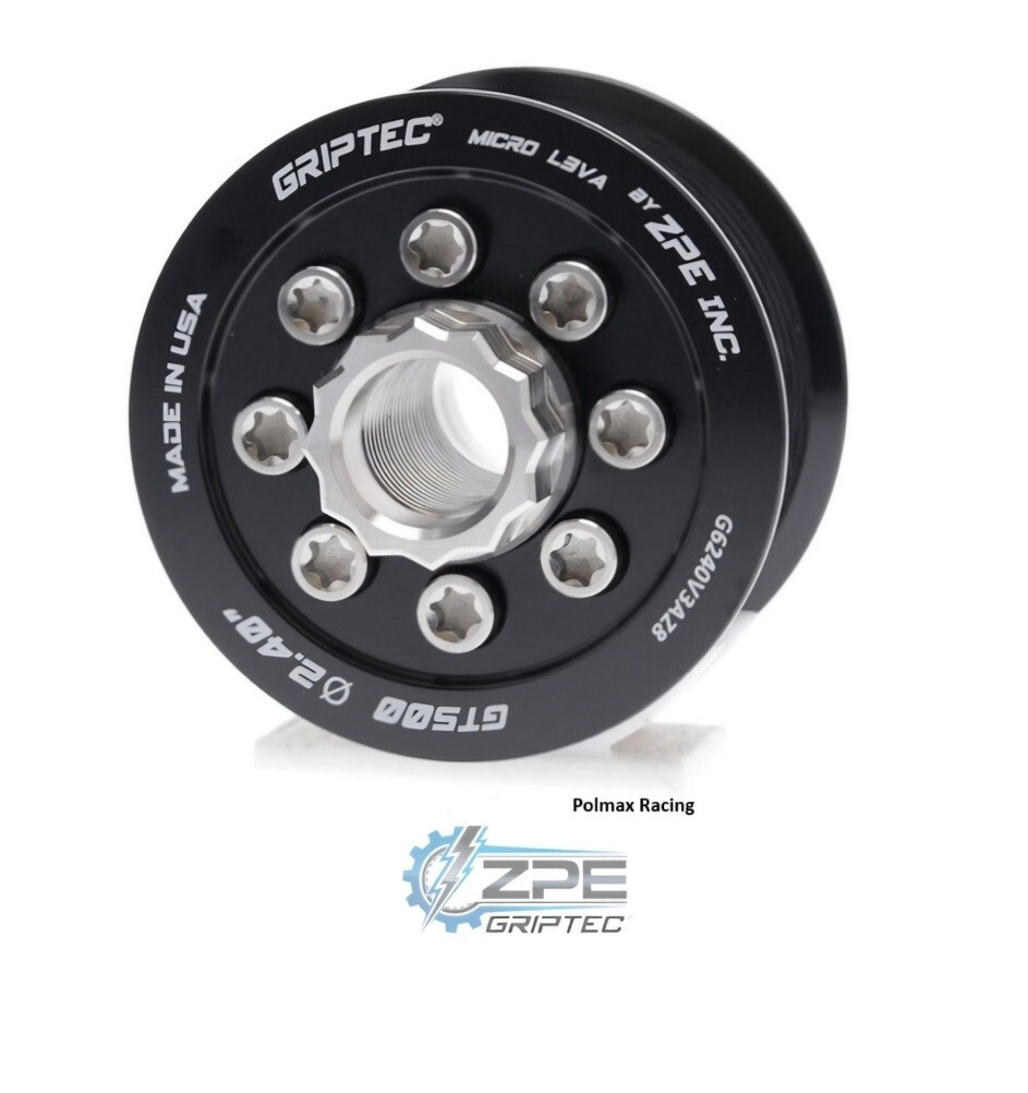 ZPE Griptec 2.40 upper supercharger pulley /hub upgrade for 2020-22 Shelby GT500