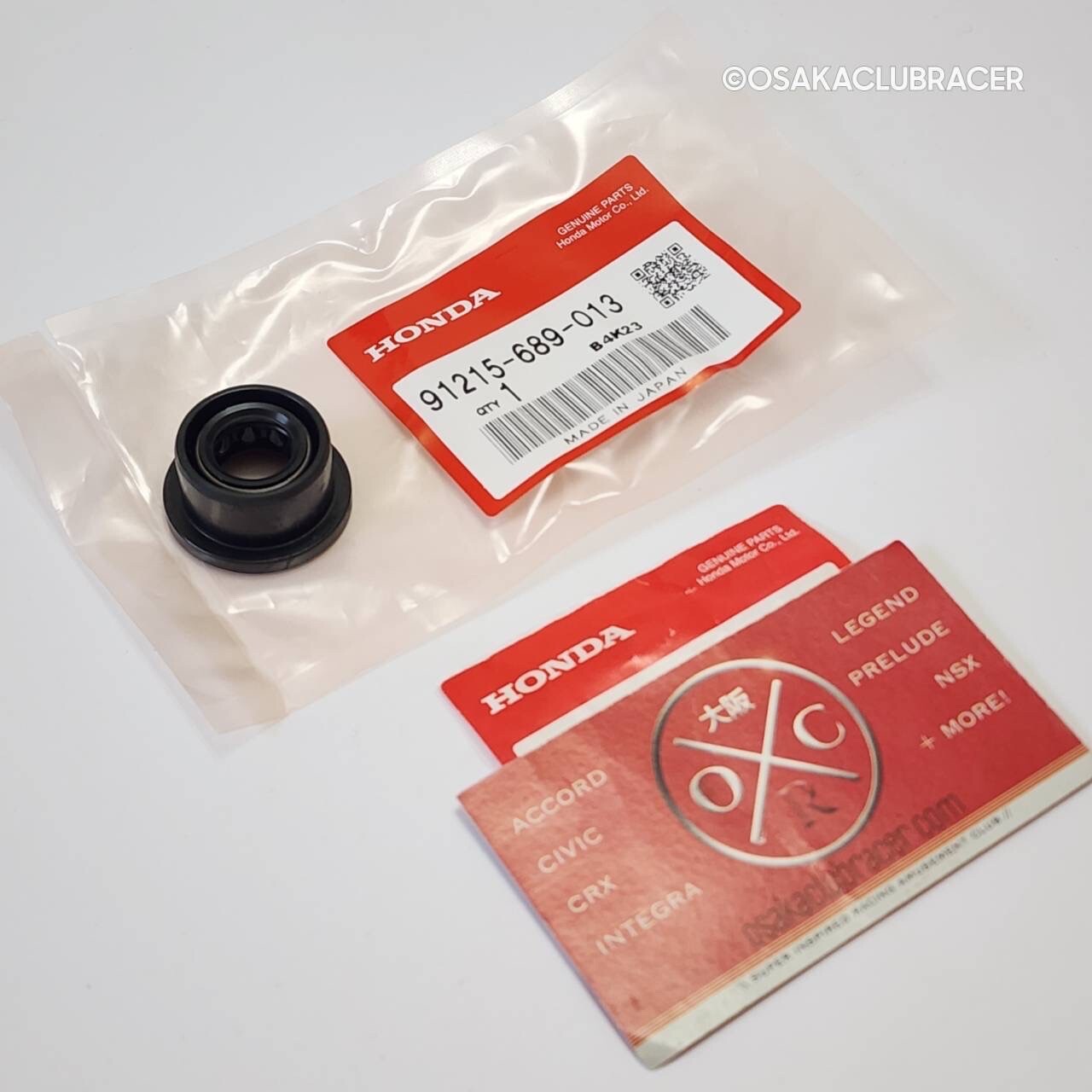 Genuine OEM Honda Shift Rod Oil Seal 84-87 Civic CRX 3G / 1G 91215-689-013 New