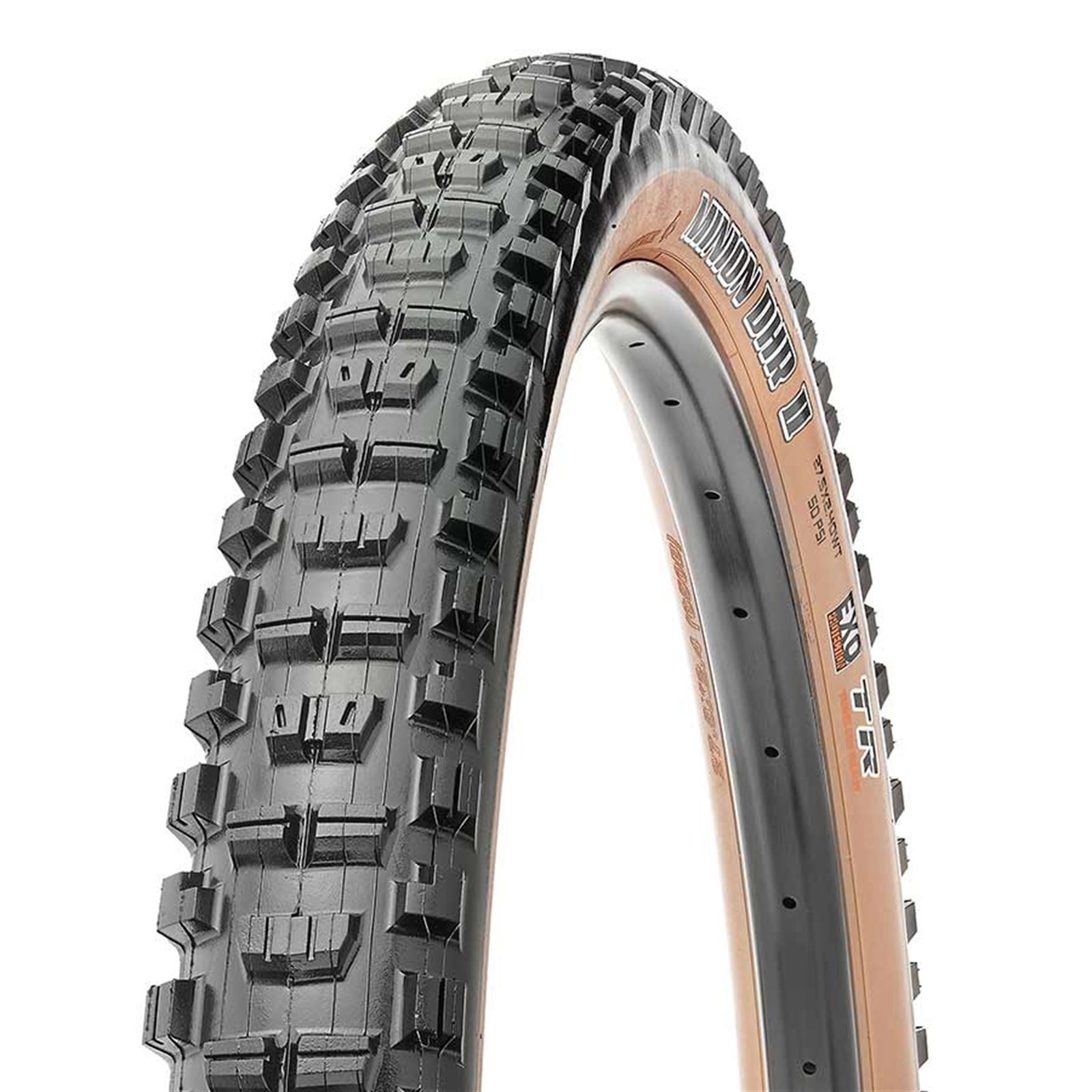 Minion DHR2 Tire 27.5”x2.40 Folding Tubeless Ready Dual EXO TB00220200