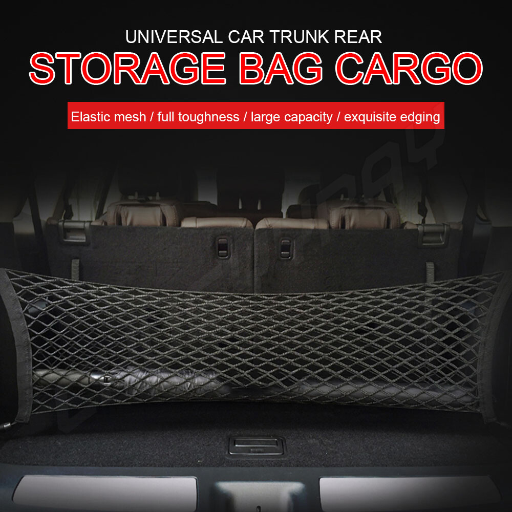 Rear Trunk Envelope Style Mesh Cargo Net for CHEVROLET HHR 2006-2011