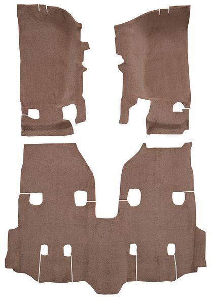 ACC Black Molded Carpet Flooring Fits – 2005-2015 Toyota Tacoma Reg Cab 2 & 4WD