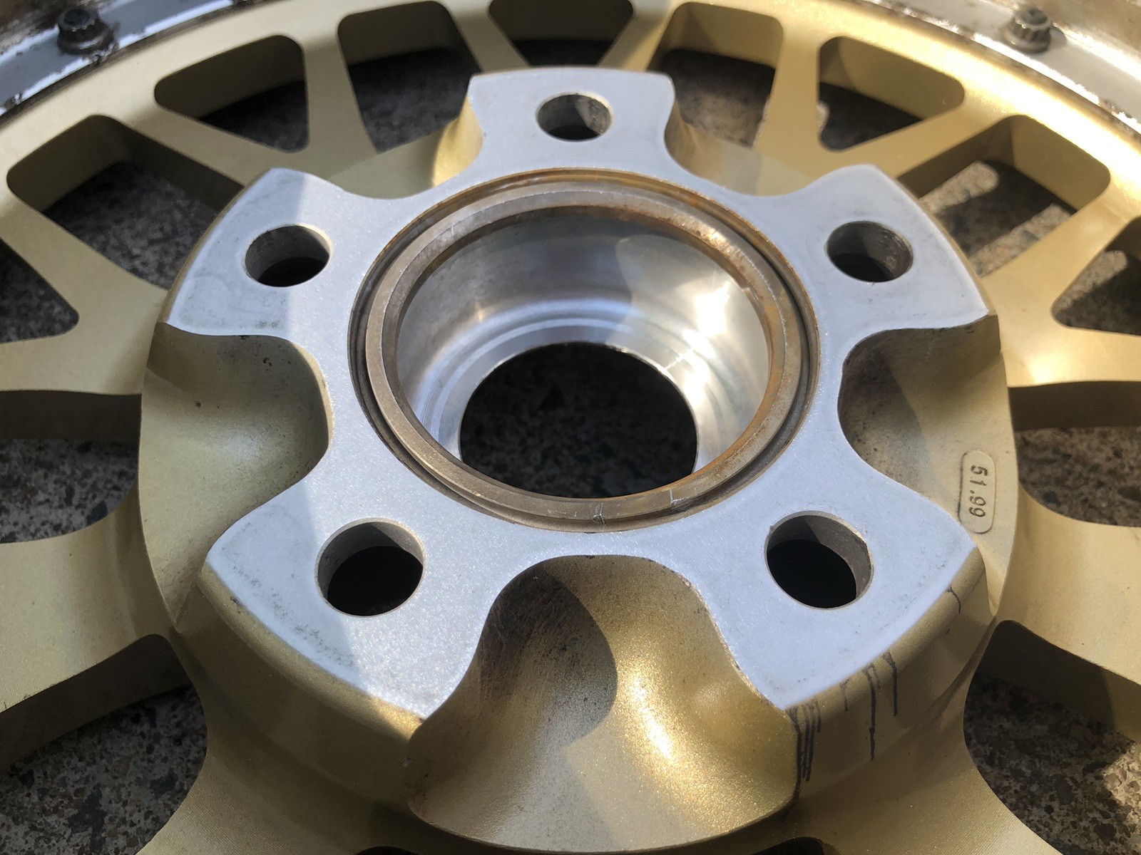 Genuine BBS LM LMP074 2x Pair Wheels 17” 8J +40 5×114.3 17×8 5H Forged Gold 2pc