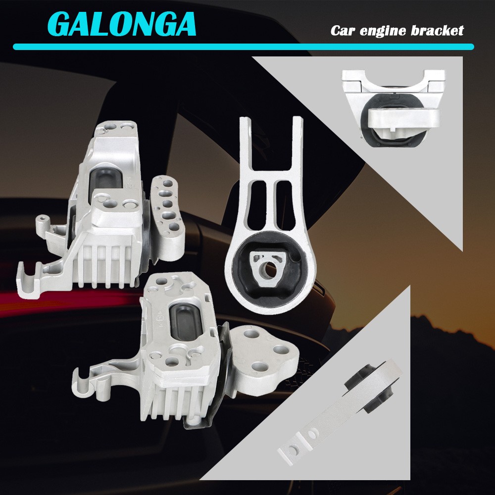 Engine Motor Mounts & Transmission Mount 3PCS For Jeep Cherokee 2.4L 2014-2019