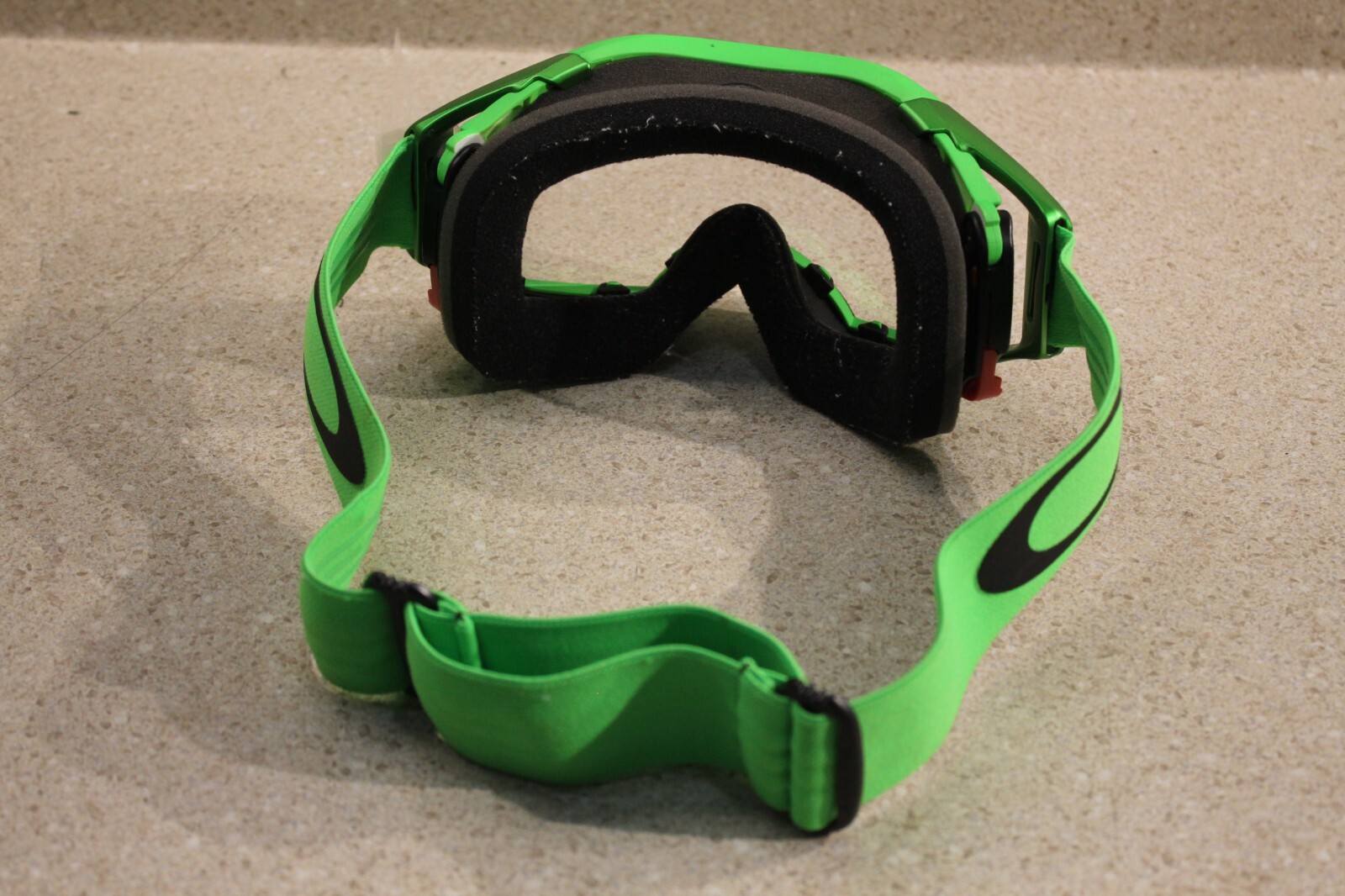 Oakley Airbrake Green MX Goggle Adult Clear Lens 9659 S67