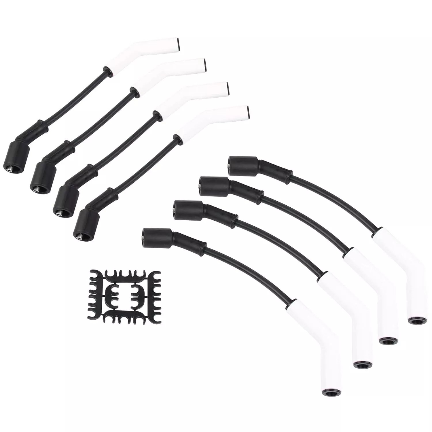 8-Set Spark Plug Wire 9070C Extreme 9000 Ceramic Boot for GM LS3/LS4/LS7/LT @