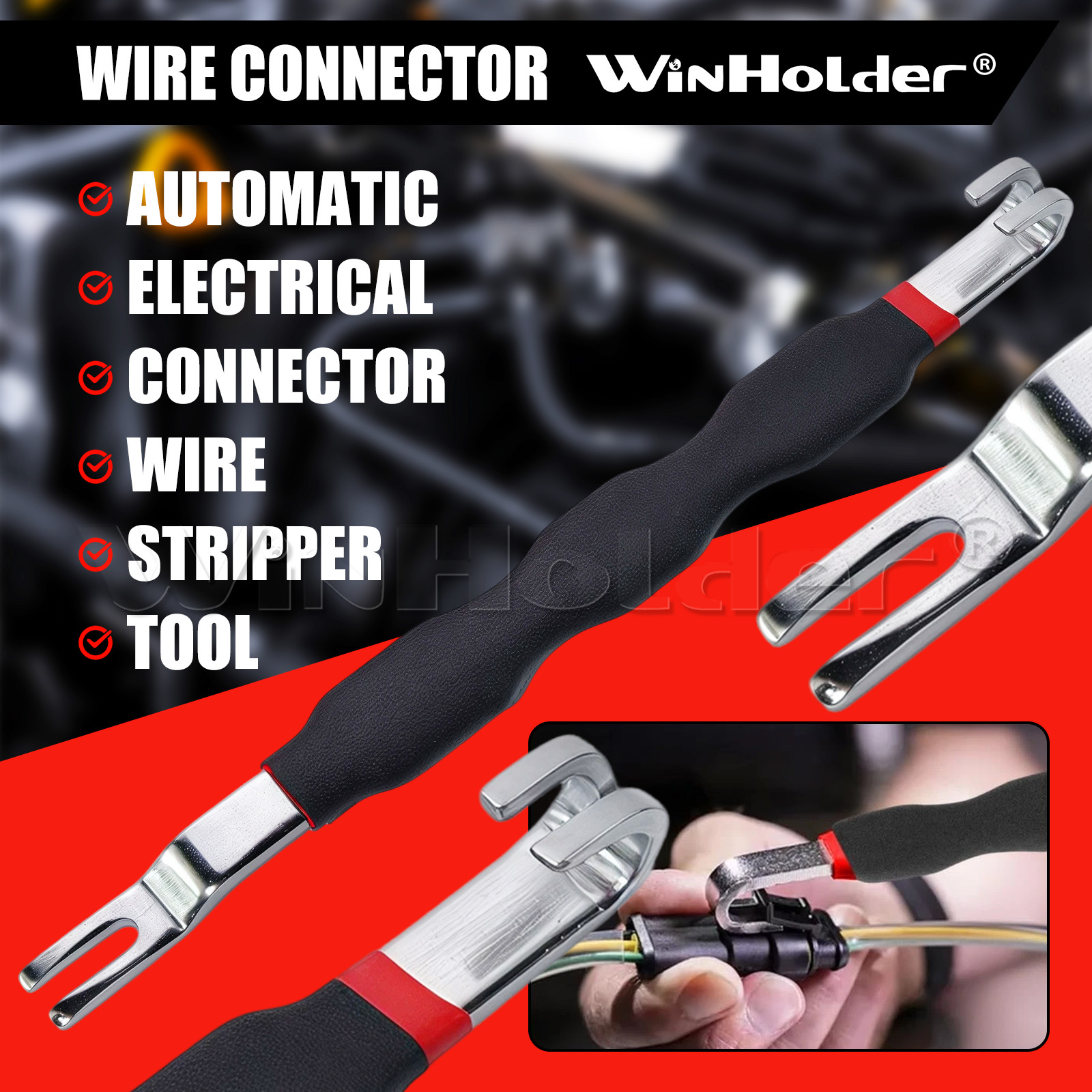 3Pc Fuel Line Pliers Petrol Clip Pipe Hose Release Disconnect Quick Removal Tool
