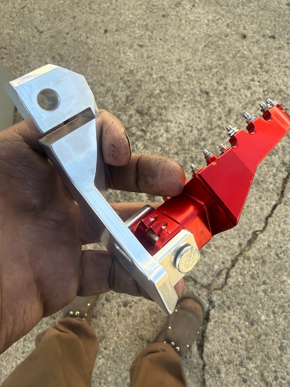 Precision Cnc 3 inch drop downs for razor 650