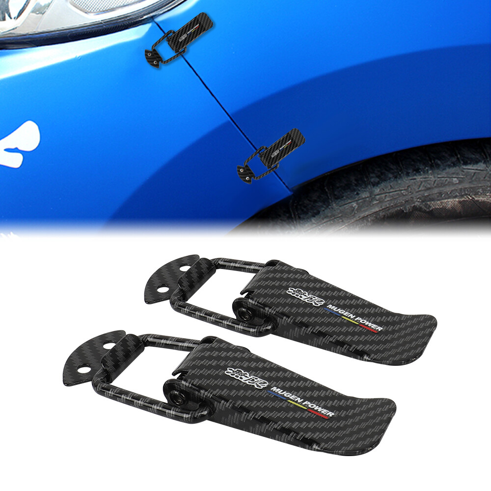 MUGEN Carbon Fiber Car Bumper Trunk Fender Hatch Lids Quick Release Fastener