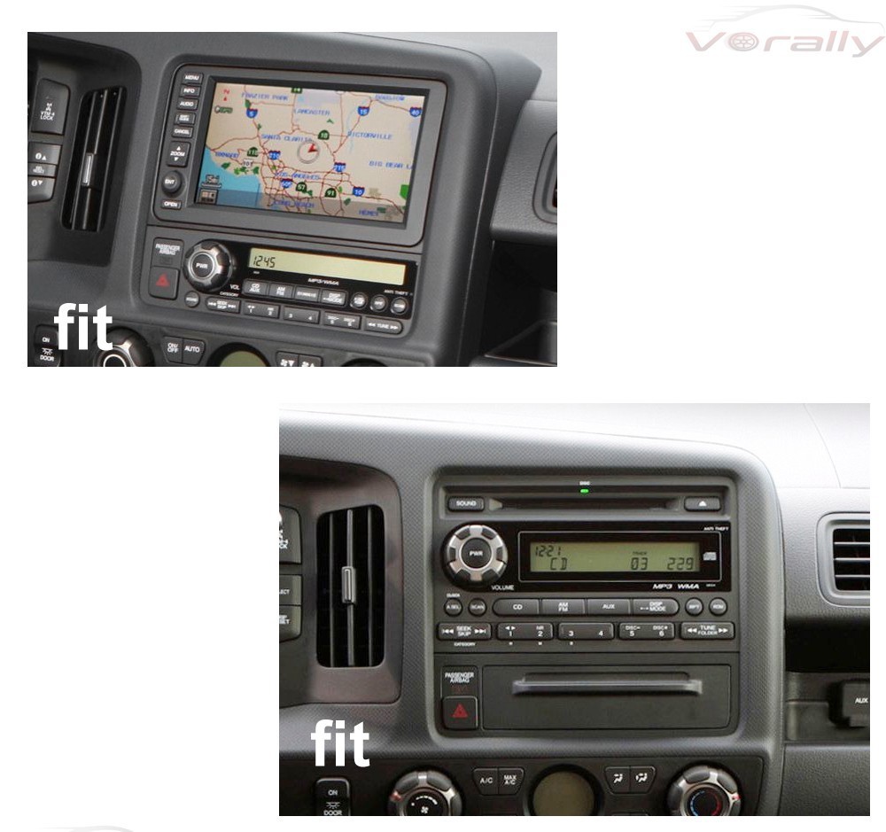 7″ For HONDA RIDGELINE 2006-2014 Android 14.0 Apple Carplay Stereo Radio GPS