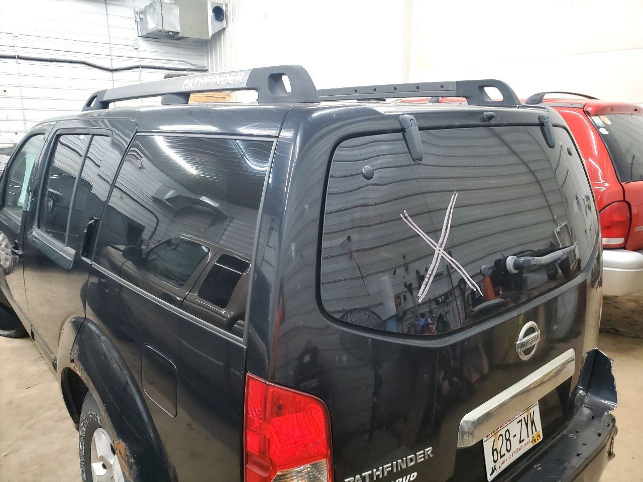 Driver Side View Mirror Power Black Textured Fits 05-21 FRONTIER 1822165 Exterio