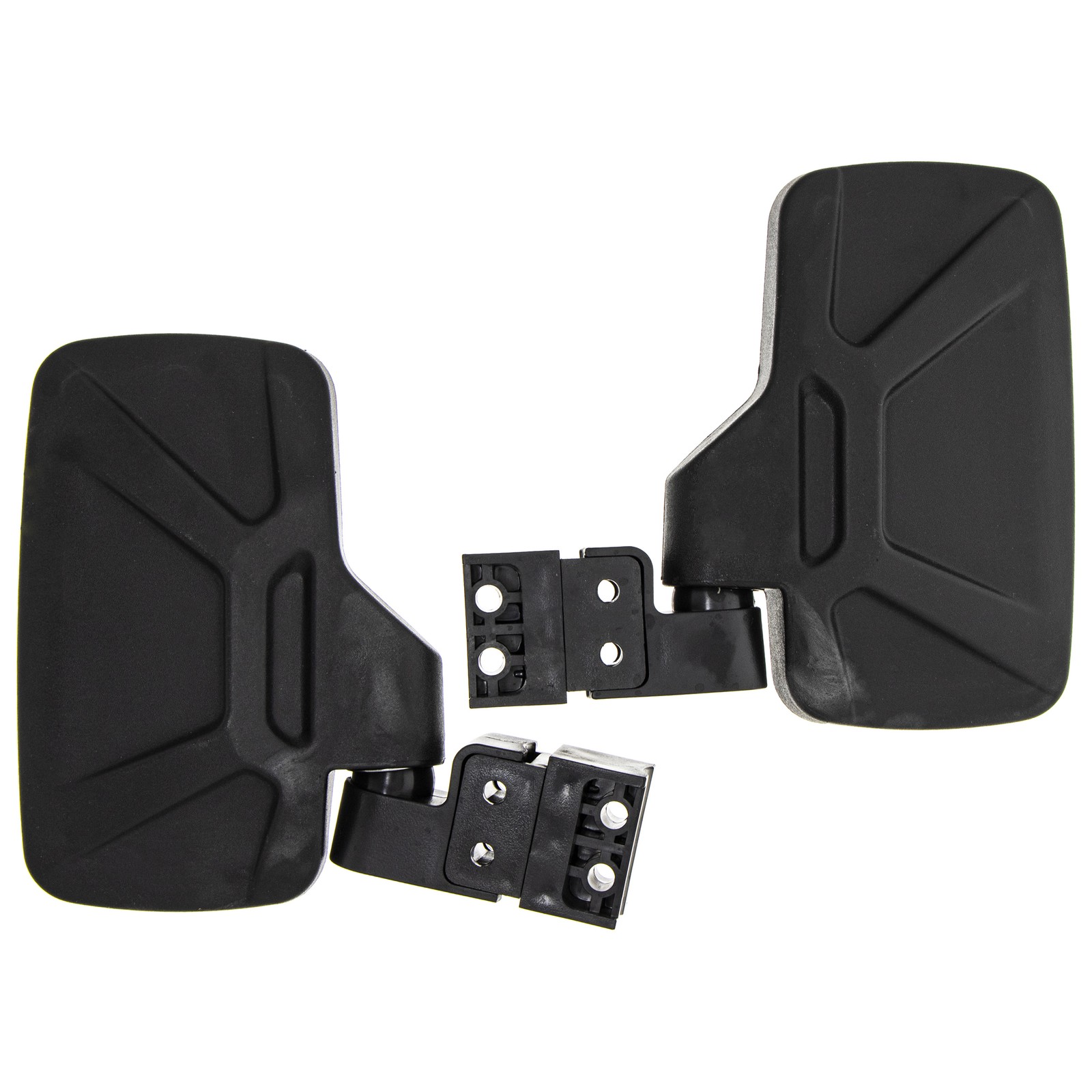 NICHE Side View Mirror Set for Yamaha Wolverine Rhino Viking 450 660 700 Black