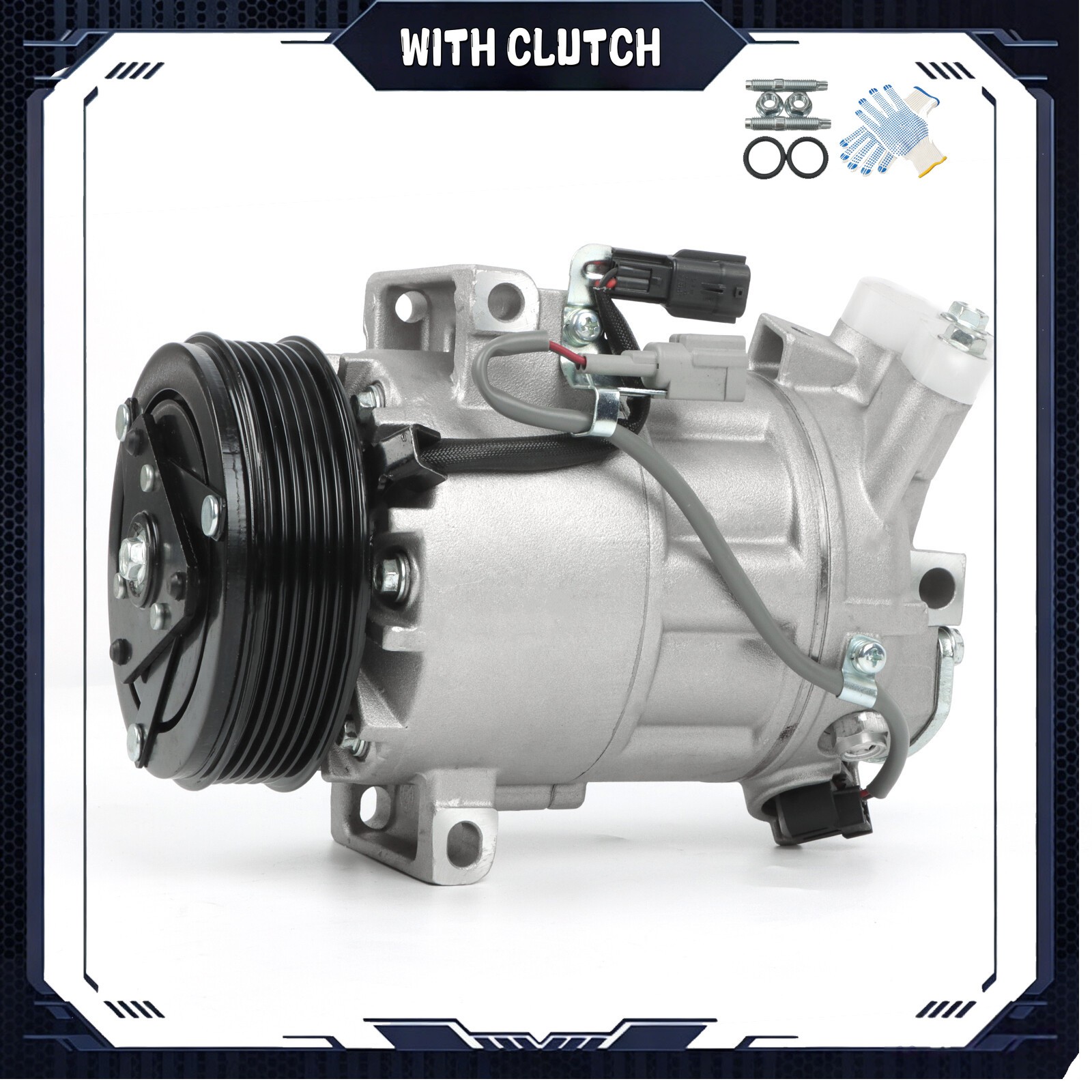 AC Air Compressor for Nissan Sentra 1.8L 2013 2014 2015 2016 2017-2019 CO 29072C