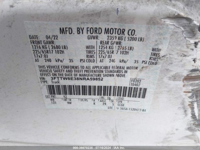 MAV P-UP 2022 Temperature Control 1732989