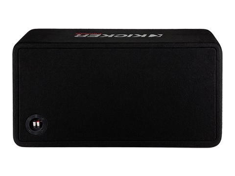 Kicker 48DCWR122 12″ 2000W Vented Dual Sub Box 46CXA12001 Amp & 0GA Kit