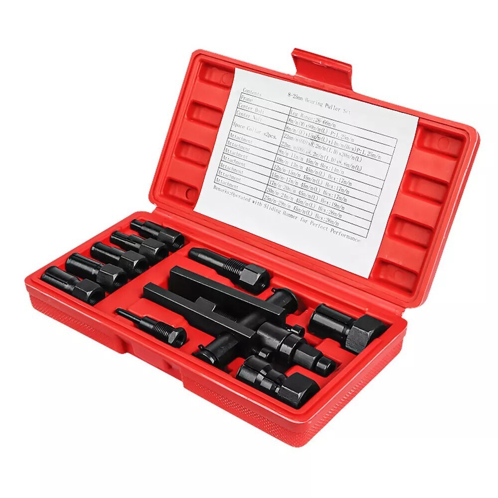 8-25mm Motorcycle Internal Bearing Puller Tool Kit Blind Hole Bearing Puller Set