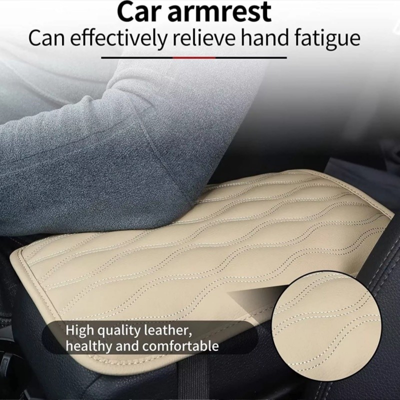 Car Center Console Cushion Pad Universal Auto Armrest Seat Box Cover Protector