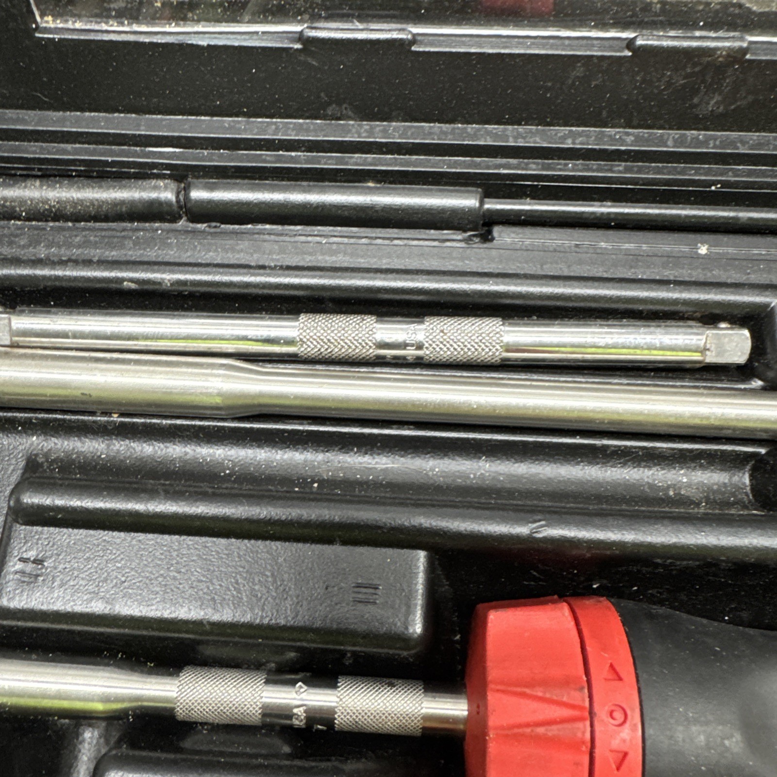 Snap-on Ratcheting Screwdriver SGDMRC108 W/ Magnetic Bit Set Not Complete H1