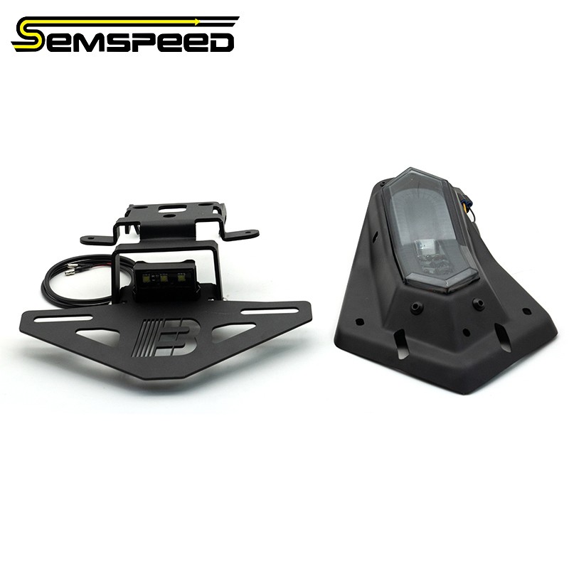 For CF-moto 675SR-R 675SS 675NK 675SR-S LED Tail Light License Plate Holder