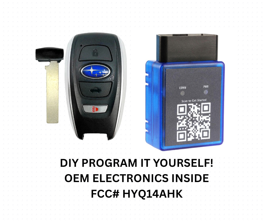 DIY BUNDLE FOR Oem Subaru Ascent Legacy STI WRX Remote Smart Key Fob HYQ14AHK