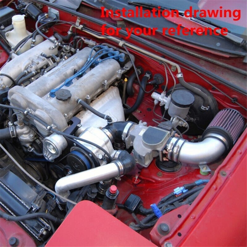 2″Inch 51mm Cast Aluminum Elbow Pipe 90Degree inlet Intercooler Turbo Tight Bend