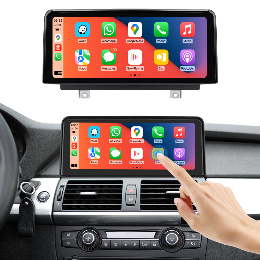 For BMW X5 E70 X6 E71 CCC 2007-2010 10.25” Android Auto CarPlay Car TouchScreen