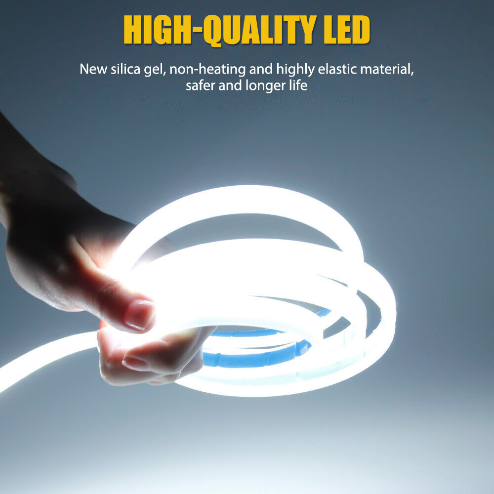 150/180cm Start Scan Dynamic Car LED DRL Hood Light Strip Daytime Running Light