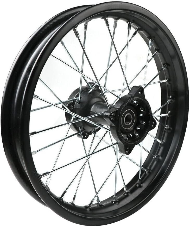 12″ Steel Rear Rim Wheel Apollo SSR 50cc 125cc 150cc XR CRF DB17 Dirt Pit Bikes