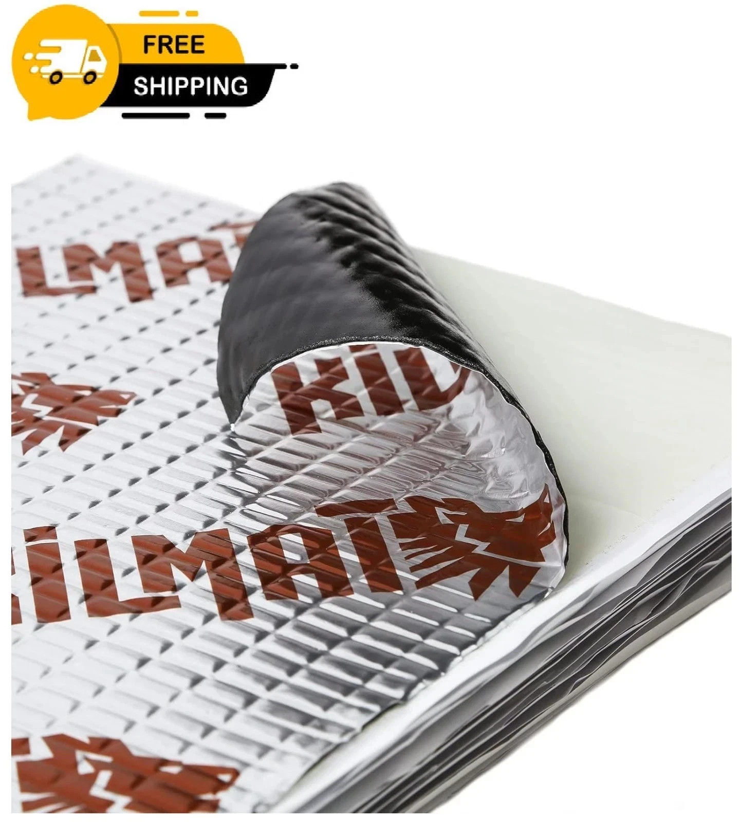 KILMAT 80 Mil 18 Sqft Car Sound Deadening Mat, Butyl Automotive Sound Deadener