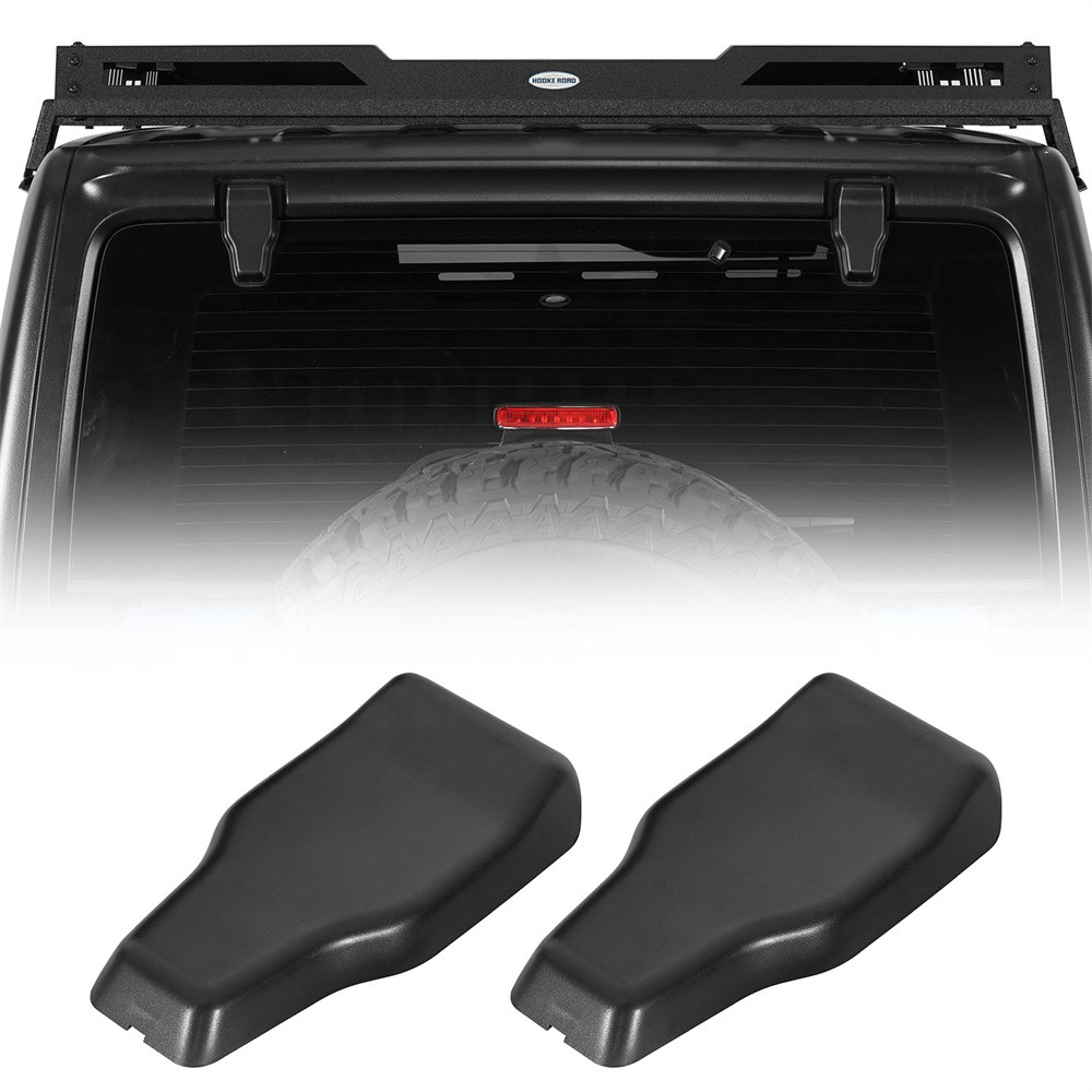 2Pcs ABS Rear Window Liftgate Glass Hinge Cover for Jeep Wrangler JL 2018-2026