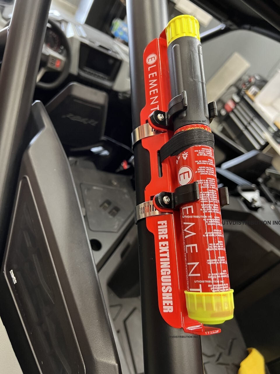 ELEMENT E50 Fire Extinguisher 40050, 50 Second & Rollcage Mount-Showroom Model