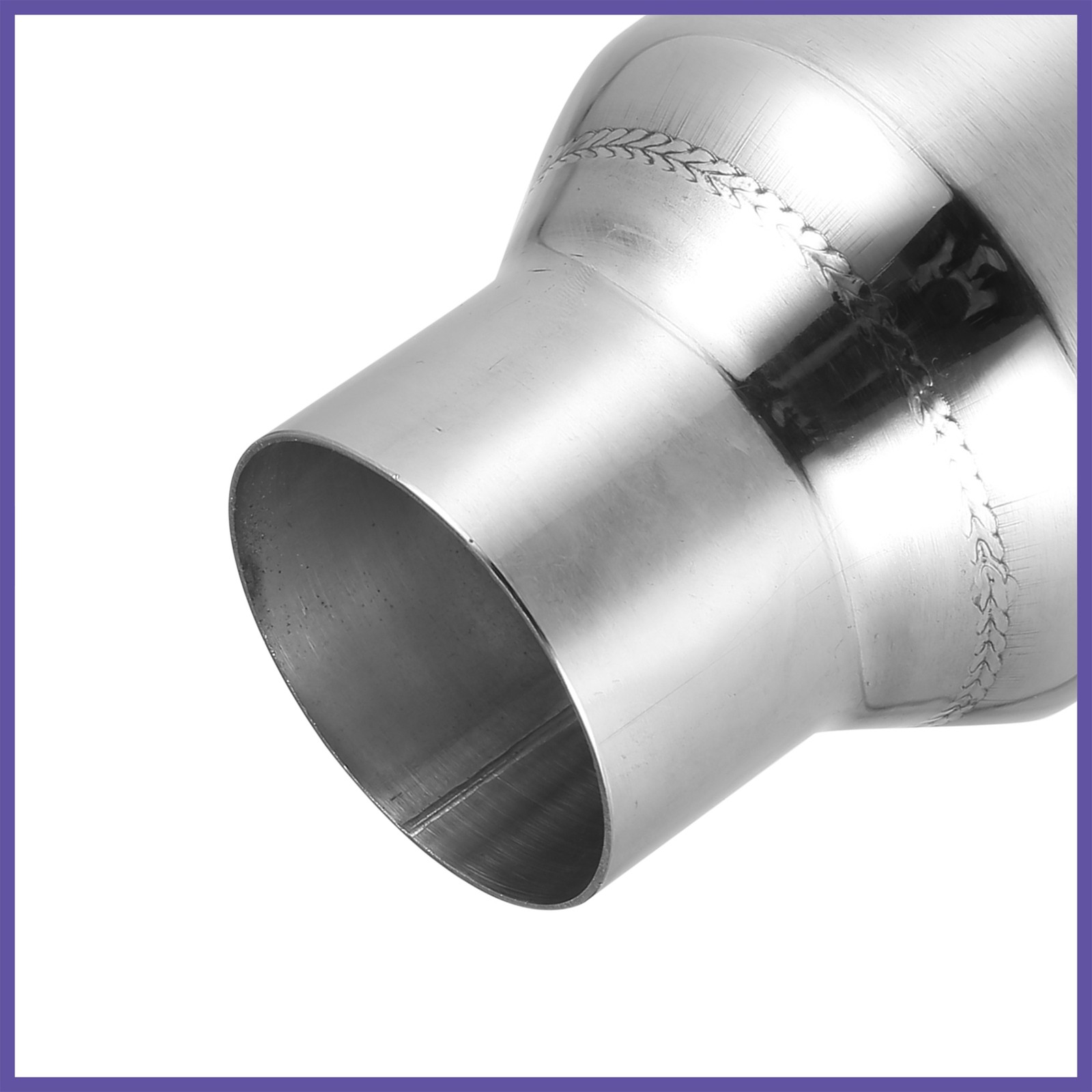 Universal 2 ID to 3″ ID Stainless Steel Exhaust Pipe Adapter Reducer Connector
