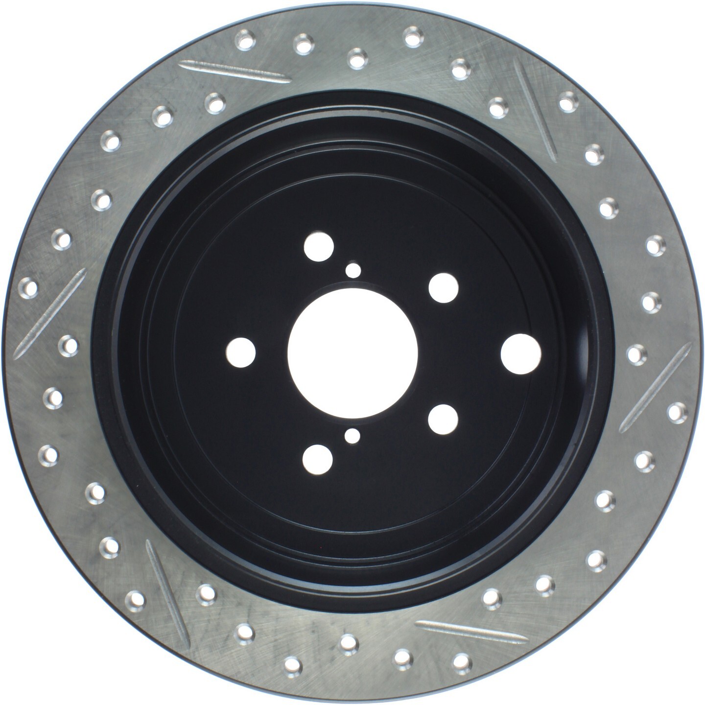 Rear PAIR Stoptech Disc Brake Rotor for 2008-2014 Subaru Impreza (46586)