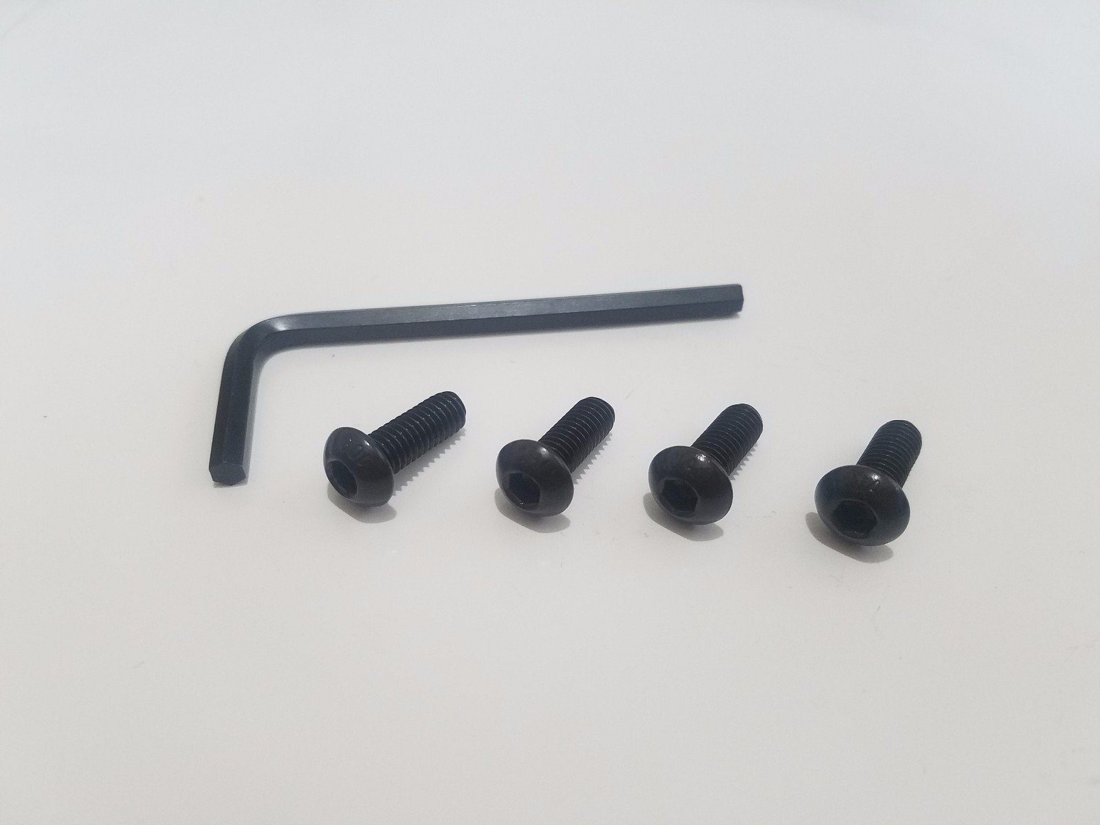 BLACK TOYOTA luxury Auto License Plate Screws Zinc bolts OEM replacement WR