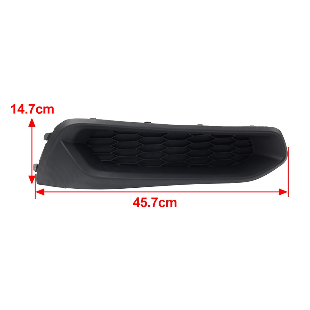 Front Bumper Fog Light Bezel Cover Black For Subaru Legacy 2013-2014 Right