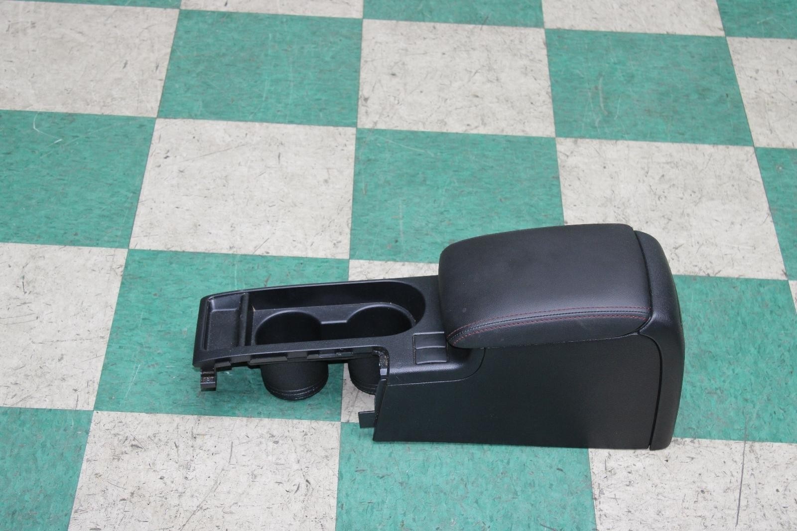 15-21 WRX Cabon Black Front Console Floor Center Cupholder Armrest Storage OEM