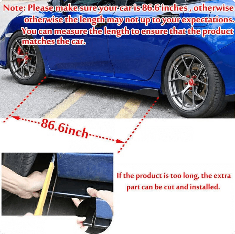 Complete Aero Kit for 2025+ Kia K5 – Front Lip, Side Skirts & Rear Diffuser