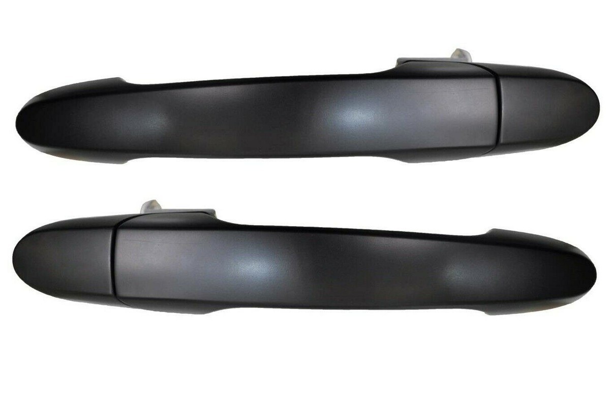 fits 2005 to 2006 Pontiac Pursuit Exterior Door Handle Black Rear Left Right