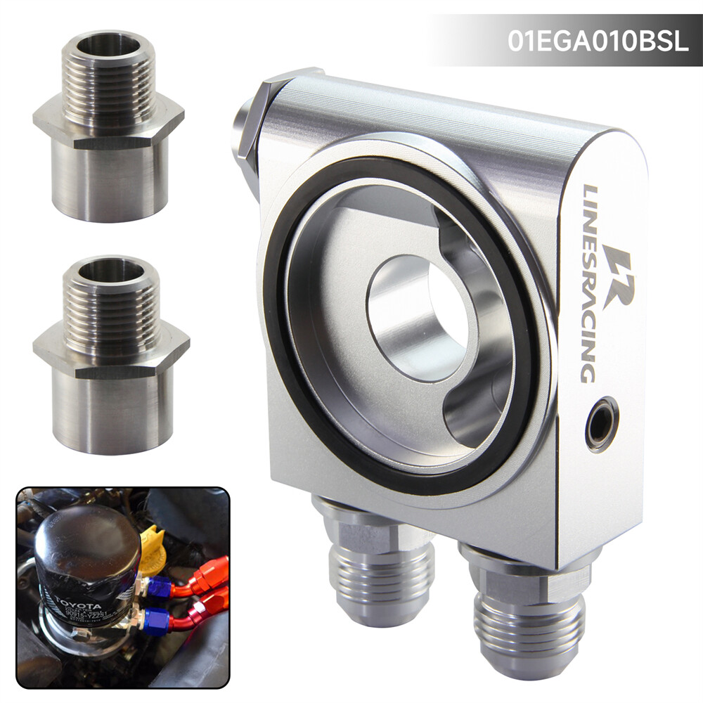 Oil Cooler Filter Adapter Thermostat 73±0.5° M20*1.5 & 3/4-16 UNF 1/8 NPT AN10
