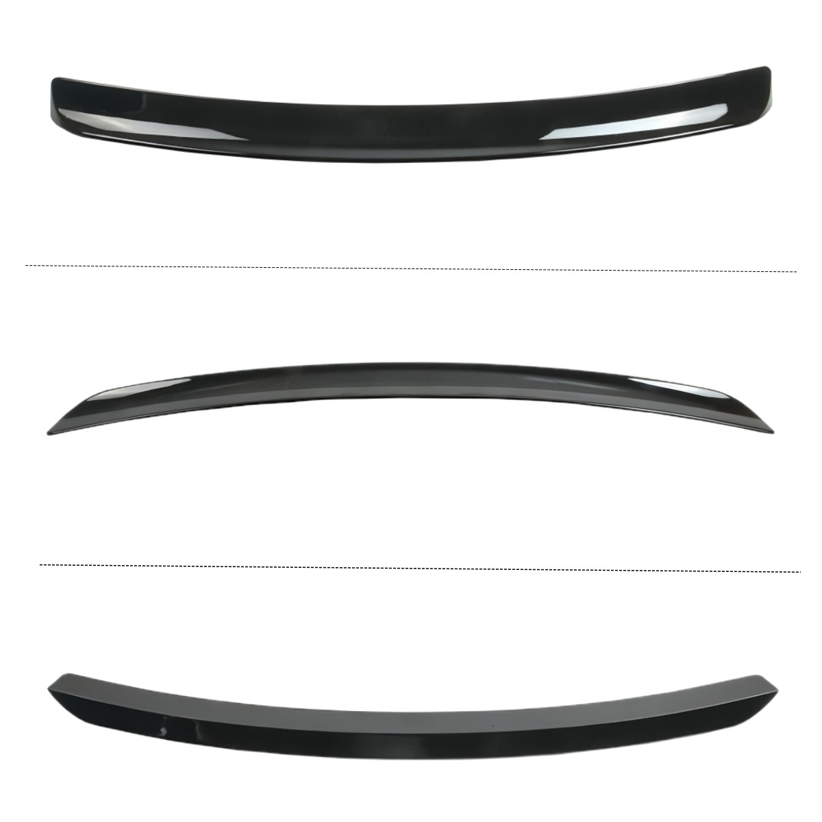 Fit For CHRYSLER 300 300C 2011-2022 Rear Roof Window Spoiler Wing Gloss Black