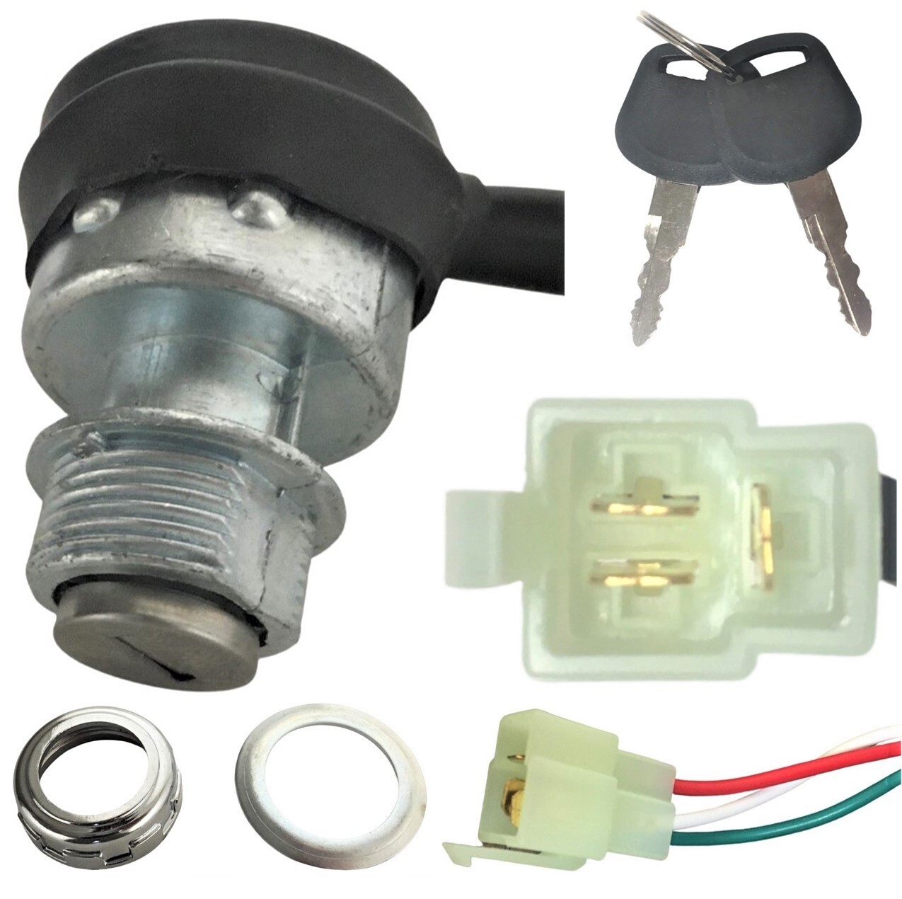 American Landmaster Landmaster LM200, LM201, LM202 , UTV Ignition Key Switch