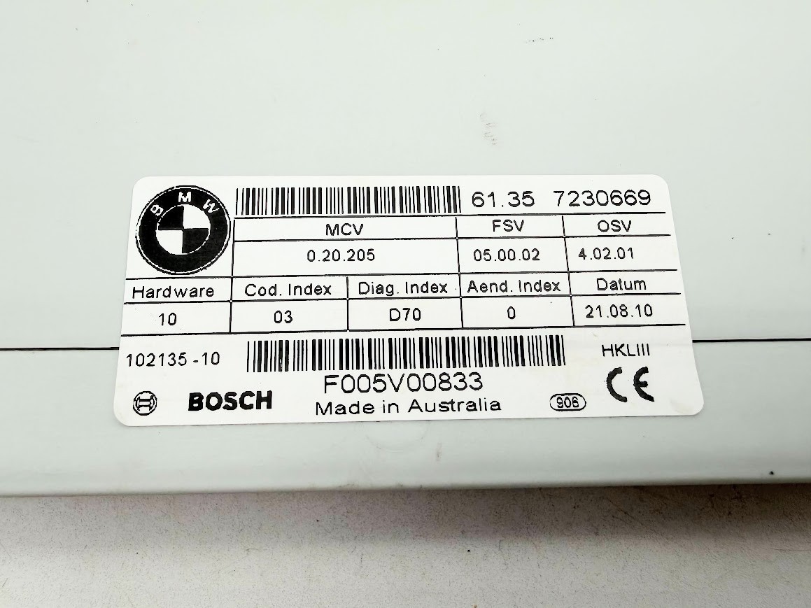 2007 – 2013 BMW X5 X6 E70 E71 OEM Tailgate Liftgate Hatch Control Module 7230669
