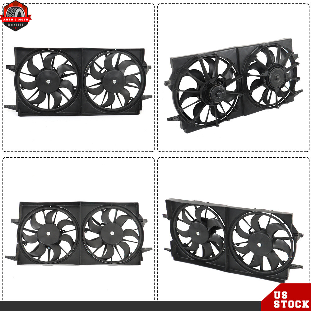 Radiator Cooling Fan Assembly For 1997-2002 Chevrolet Malibu 88986473