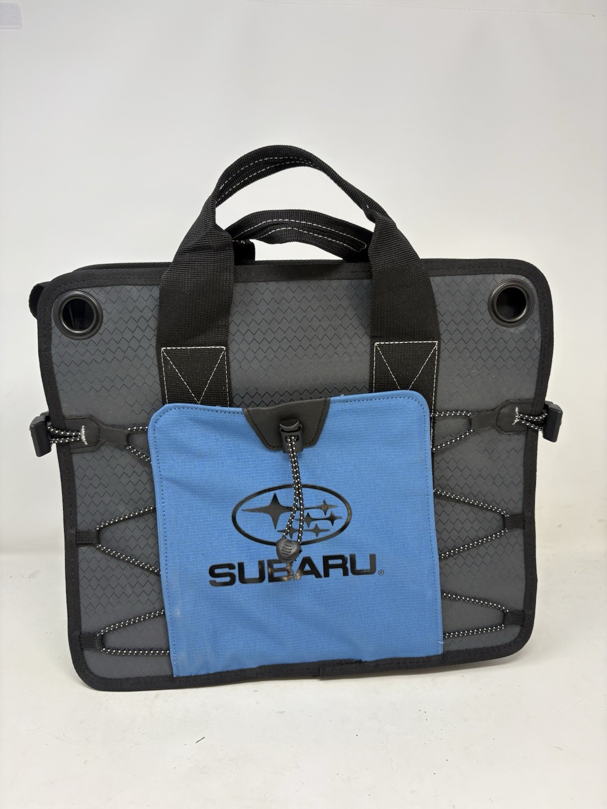 Genuine Subaru OEM Cargo Organizer SOA567T100 Collapsible Blue Tote