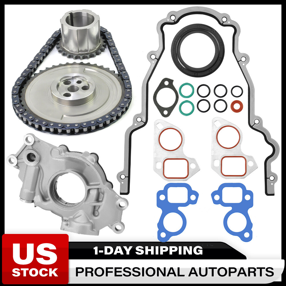 M295HV- High Volume Oil Pump + Chain for Chevrolet GM 4.8L 5.3L 6.0L LS1 LS2 LS3