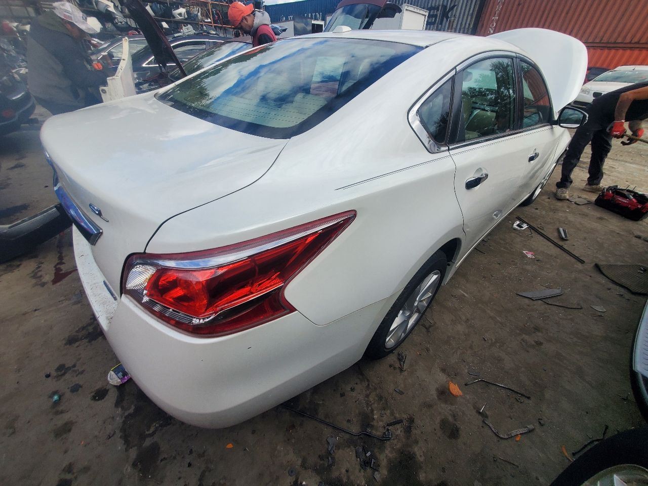 Driver Side View Mirror Power Sedan Non-heated Fits 13-18 ALTIMA 382491