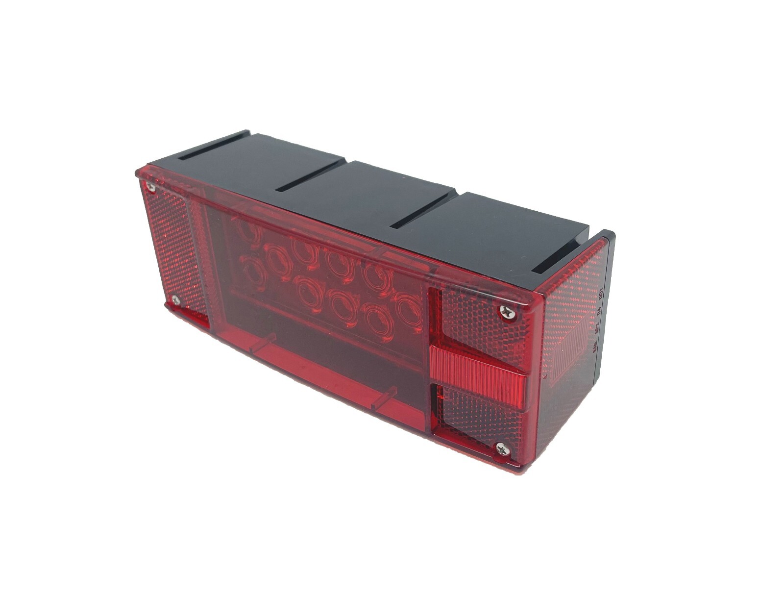 12V LED Rectangle Submersible Trailer Tail Light Replacement Right Curb Side