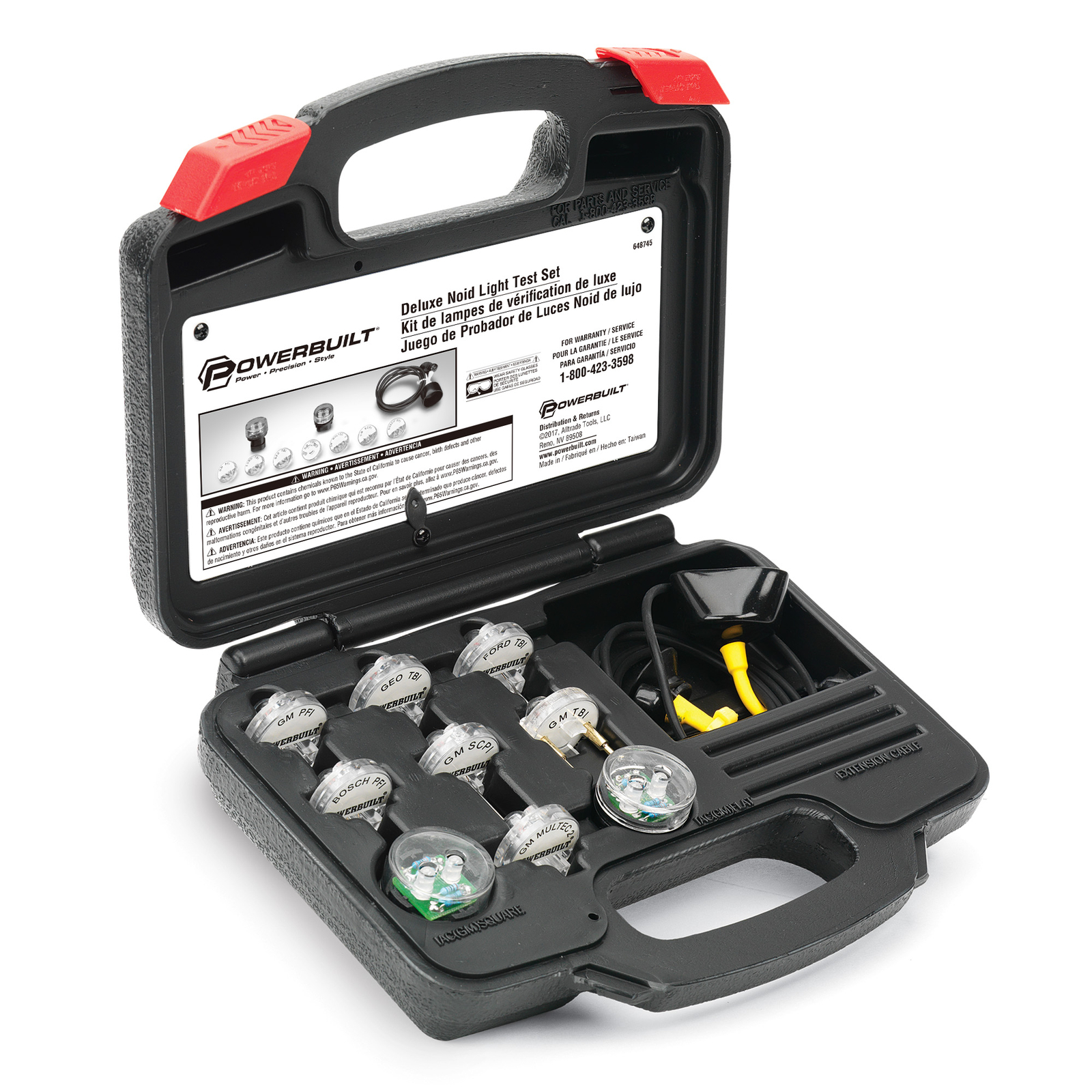 Powerbuilt Deluxe Fuel Injection Test (Noid) Light Kit – 648745