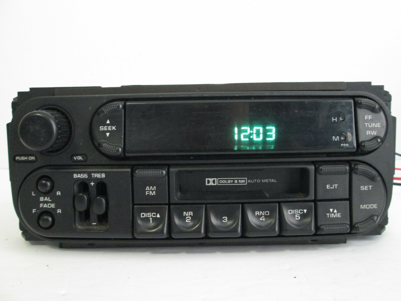 03 2003 Stratus Intrepid AM FM Cassette Radio Stereo Receiver RBB P05064335AI OE