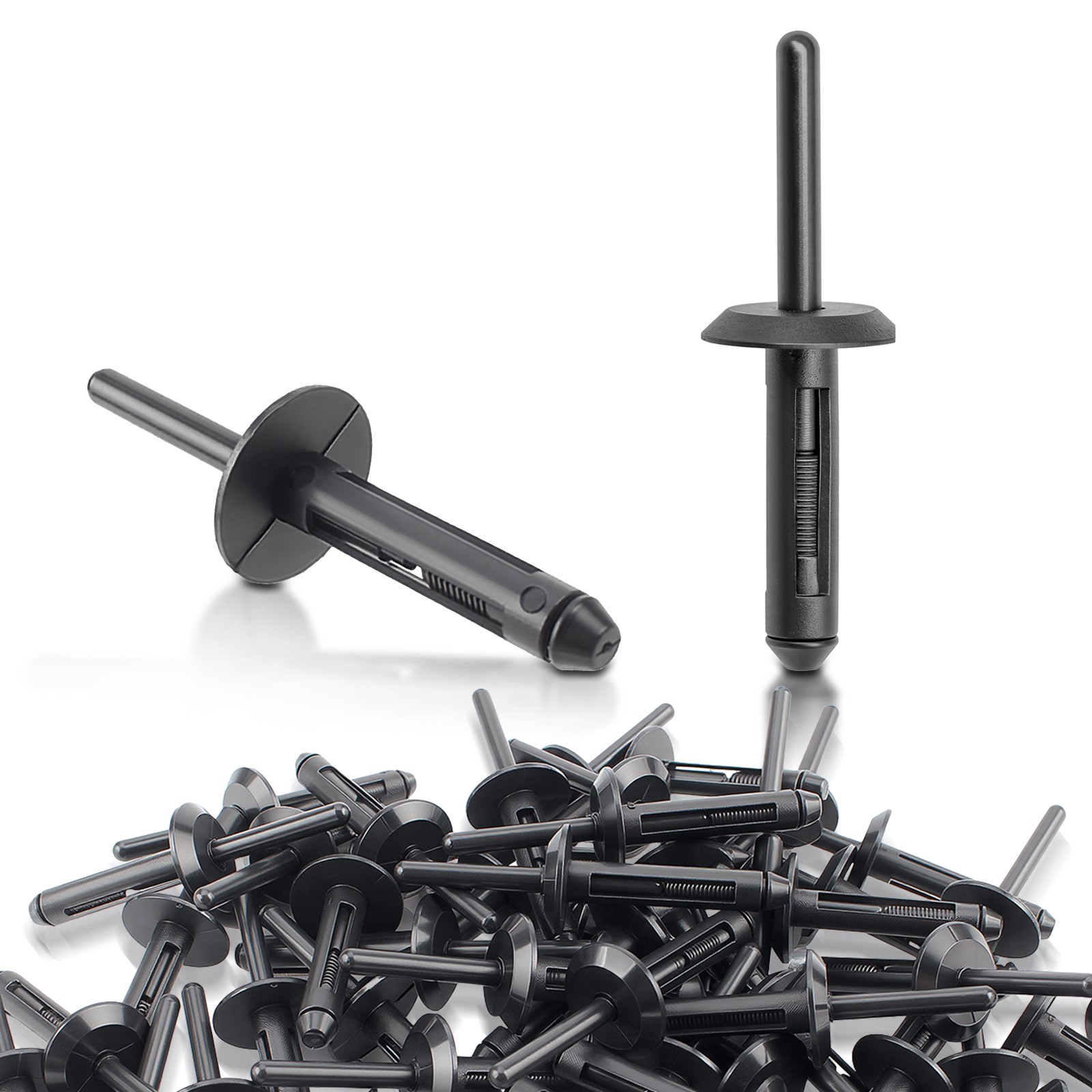QTY 50: Flare Rivets 6500911 14063981 N803043-S Fits Jeep / Chrysler / Dodge
