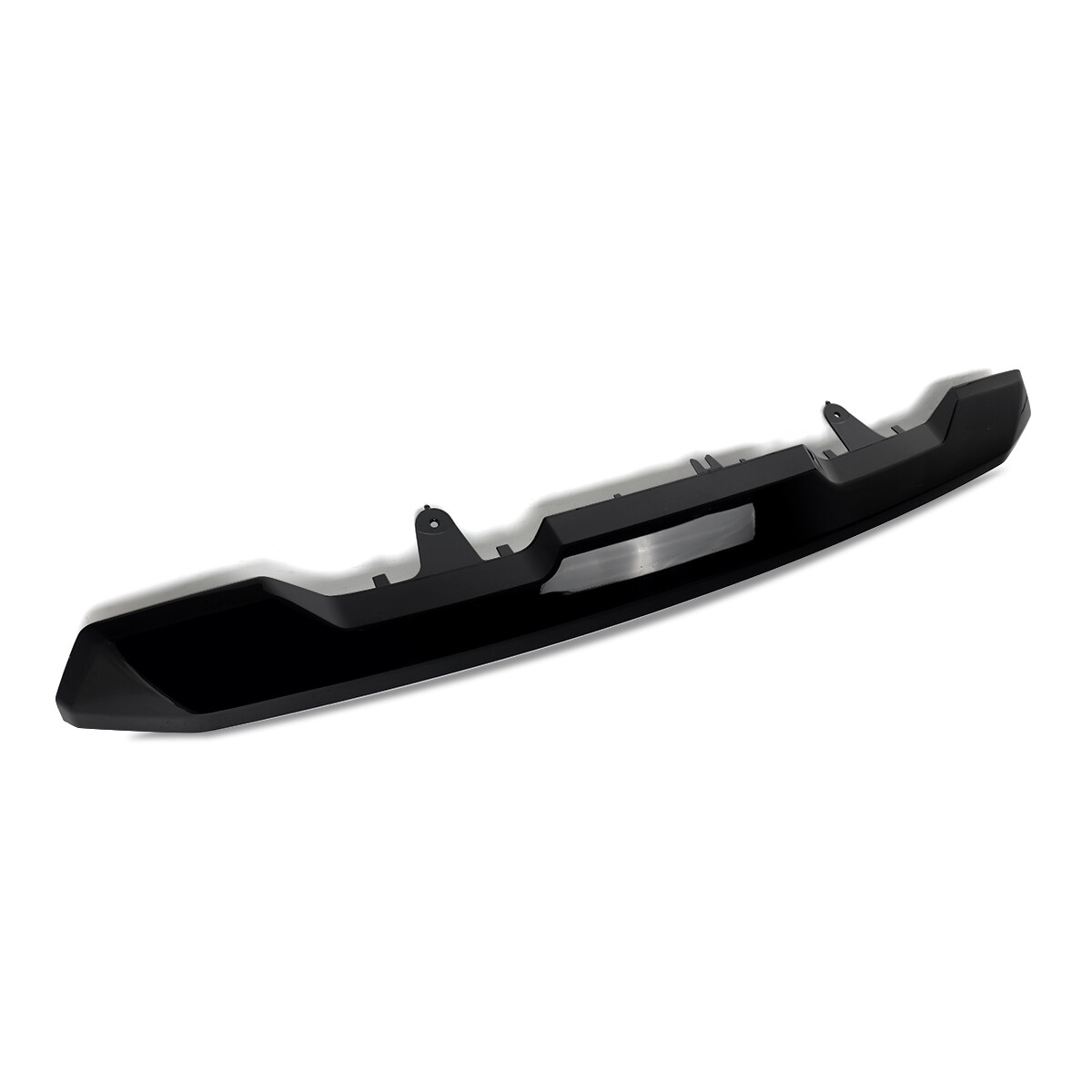 Gloss Black Front Upper Hood Molding Trim For GMC Sierra 2500 3500 HD 2020-2023